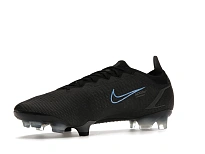 Фото № 3 с приближением к товару «‎Nike Vapor 14 Elite FG Flyknit Black Iron Grey Blue»