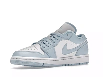 Фото № 2 с приближением к товару «‎Jordan 1 Low White Ice Blue »