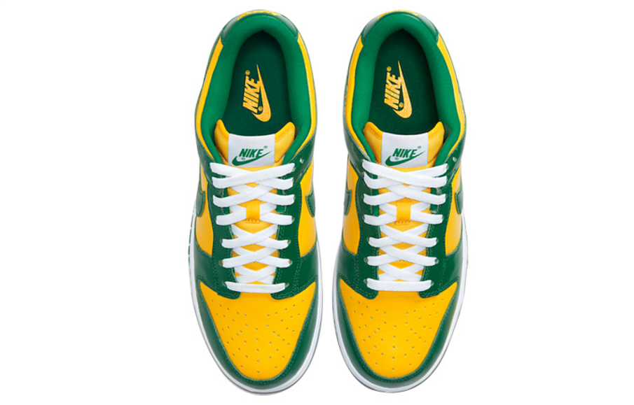 Фото № 4 с приближением к товару «‎Nike Dunk Low Brazil (2020)»