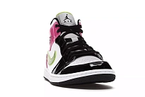 Фото № 5 с приближением к товару «‎Jordan 1 Mid White Black Cyber Pink»