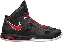 Фото № 1 с приближением к товару «‎Nike LeBron 8 PS White/Black/Red»
