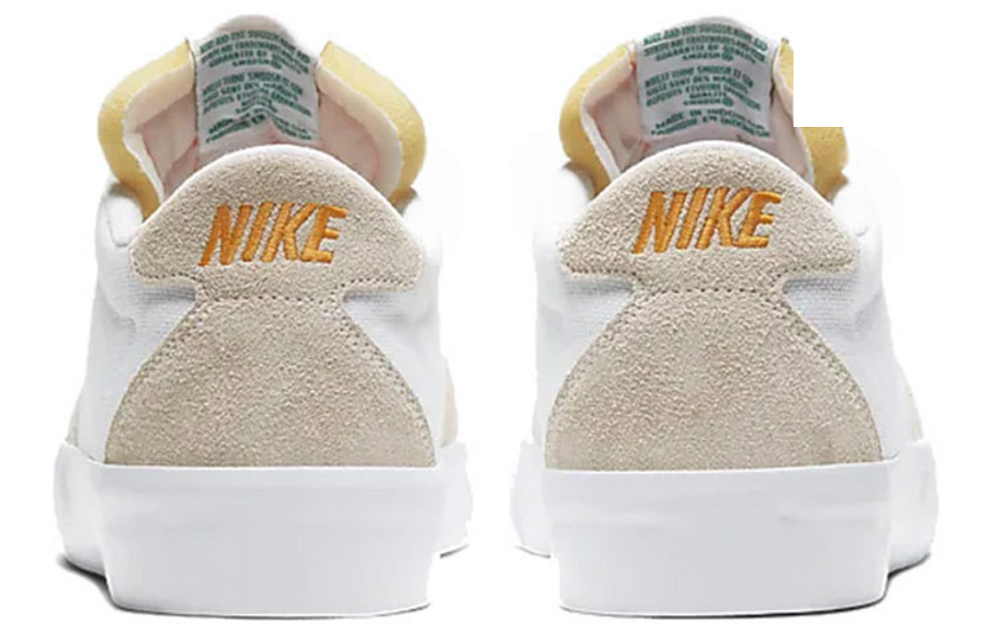 Фото № 4 с приближением к товару «‎ Nike SB Bruin Low Skate shoes WhiteVivid OrangeGum Light BrownNeptune Green»