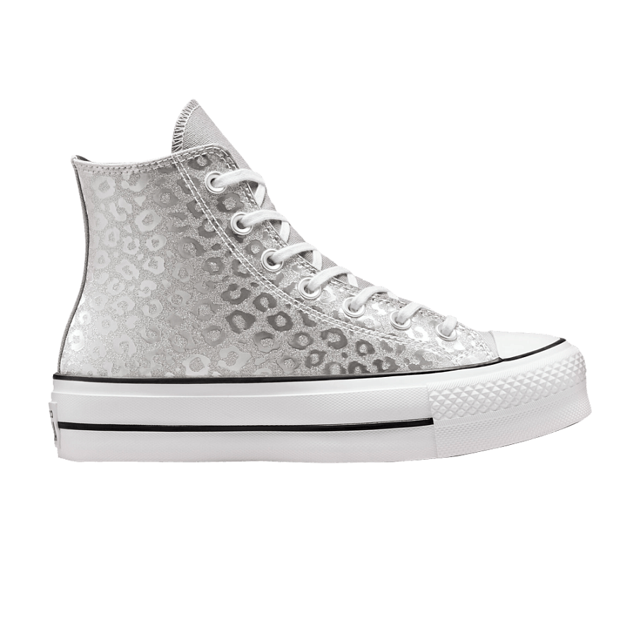 Фото № 1 с приближением к товару «‎Converse Women's Chuck Taylor All Star Platform High Glitter Leopard Spots»