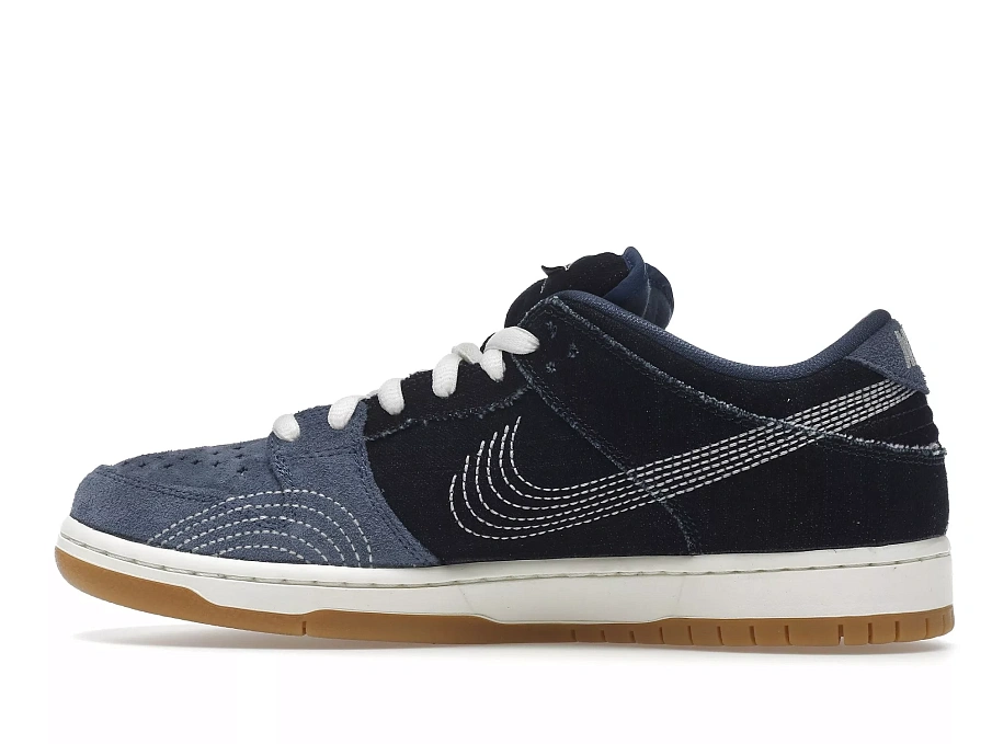 Фото № 6 с приближением к товару «‎Nike SB Dunk Low Denim Sashiko»