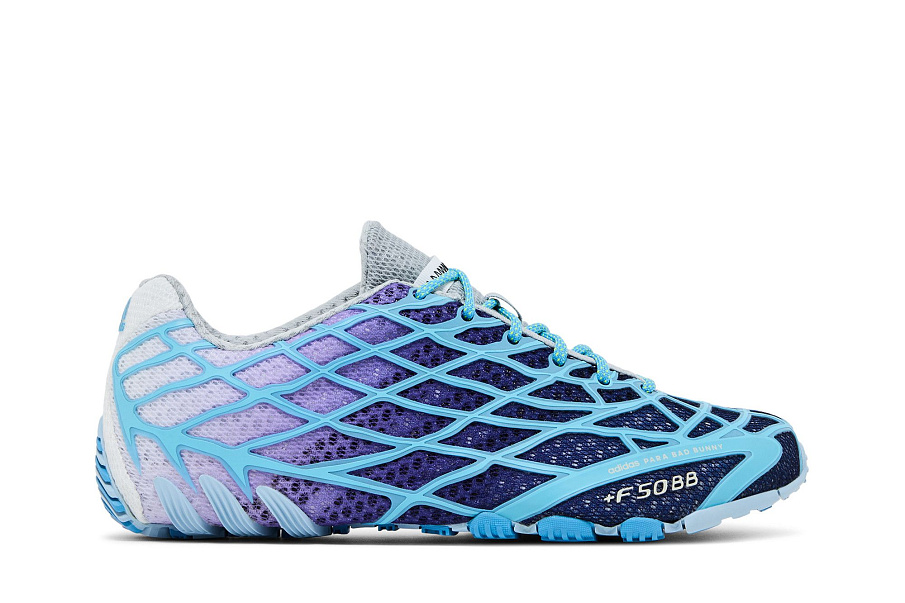 Фото № 2 с приближением к товару «‎Bad Bunny x adidas F50 Ghost Sprint Dark Marine»