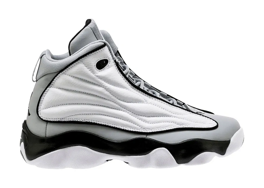 Фото № 1 с приближением к товару «‎Jordan Pro Strong Grey Black White »