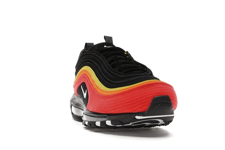 Фото № 2 с приближением к товару «‎Nike Air Max 97 Black Chile Red Magma Orange»