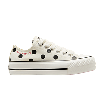 Фото № 1 с приближением к товару «‎Converse Women's Chuck Taylor All Star Lift Platform Low Polka Dots»