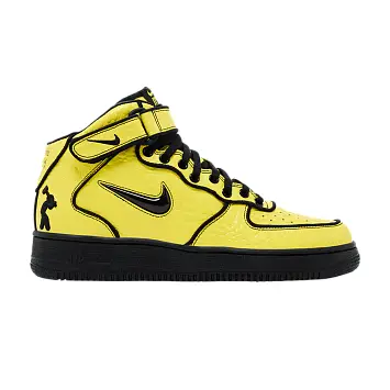 Lil Yachty Concrete Boys x Nike Air Force 1 Mid Opti Yellow Black - 1