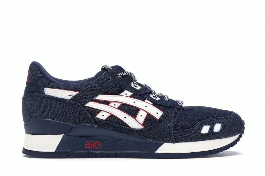 Фото № 1 с приближением к товару «‎ASICS Gel-Lyte III Ronnie Fieg Selvedge Denim»