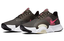 Фото № 3 с приближением к товару «‎Nike SuperRep Go Training Shoes BlackBrownPink»