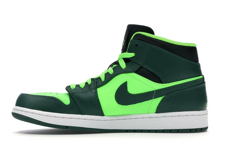 Фото № 3 с приближением к товару «‎Jordan 1 Retro Mid Gorge Green»