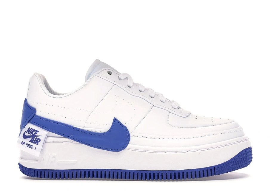 Фото № 1 с приближением к товару «‎Nike Air Force 1 Jester XX White Game Royal »