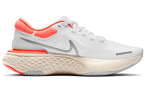 Фото № 2 с приближением к товару «‎Nike ZoomX Invincible Run Flyknit Wmns Shoes WhiteOrange»
