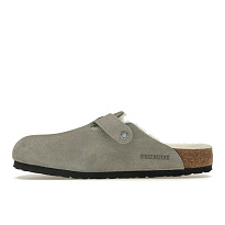Фото № 3 с приближением к товару «‎Birkenstock Boston Shearling Suede Stone Coin»