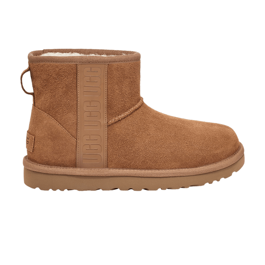 Фото № 1 с приближением к товару «‎UGG Women's Classic Mini Side Logo - Chestnut»