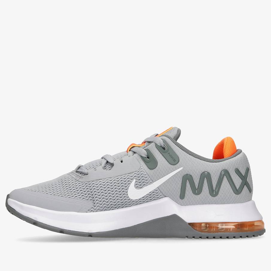 Фото № 4 с приближением к товару «‎Nike Air Max Alpha Trainer 4 Low-Top Sneakers GreyWhite»