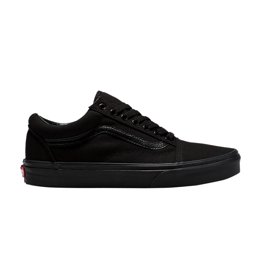 Фото № 1 с приближением к товару «‎Vans Old Skool Wide Canvas - Triple Black»