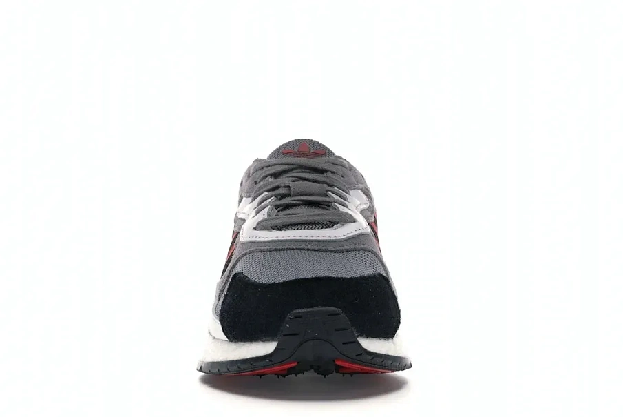 Фото № 2 с приближением к товару «‎adidas Tresc Run Grey Scarlet Core Black»