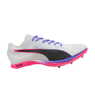 Puma evoSPEED Nitro Elite 3 Mid Distance White Fluro Pink (312637-01)