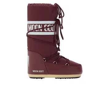 Moon Boot Icon Nylon Boot Burgundy - 1