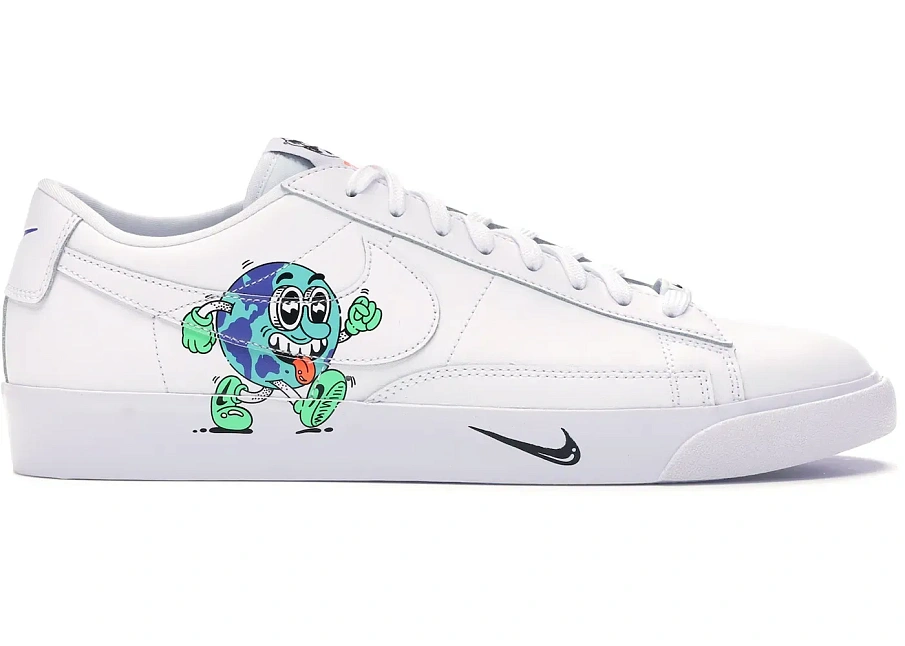 Фото № 1 с приближением к товару «‎Nike Blazer Flyleather Steve Harrington Earth Day (2019)»