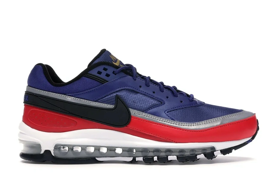 Фото № 1 с приближением к товару «‎Nike Air Max 97 BW Deep Royal Blue Black University Red»