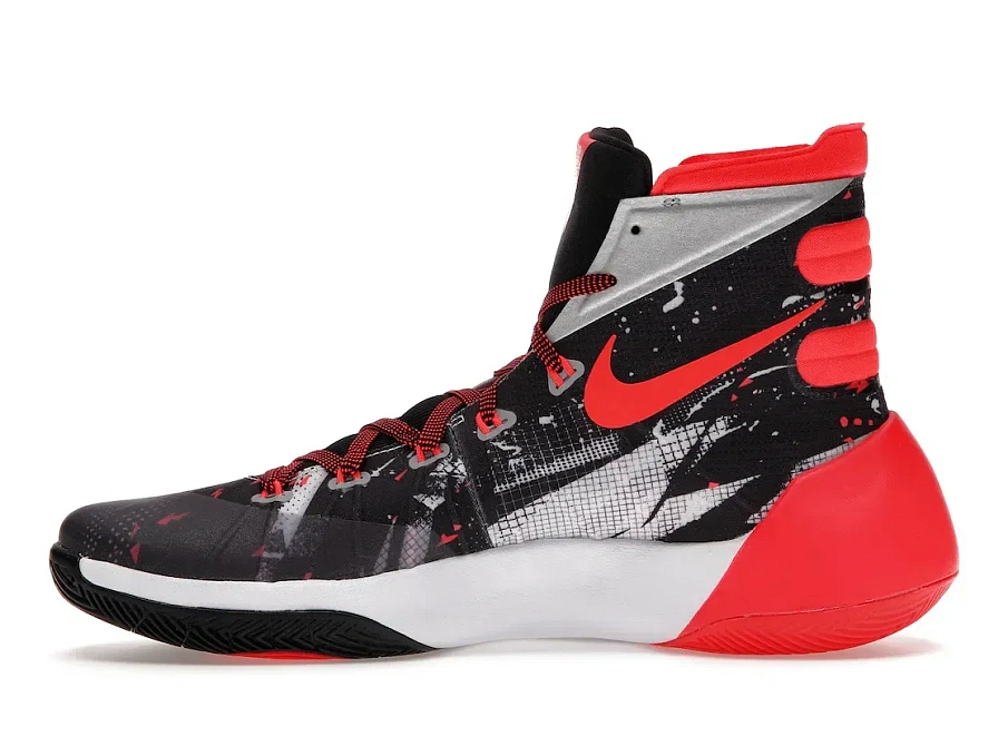 Фото № 3 с приближением к товару «‎Nike Hyperdunk 2015 White Bright Crimson Black»
