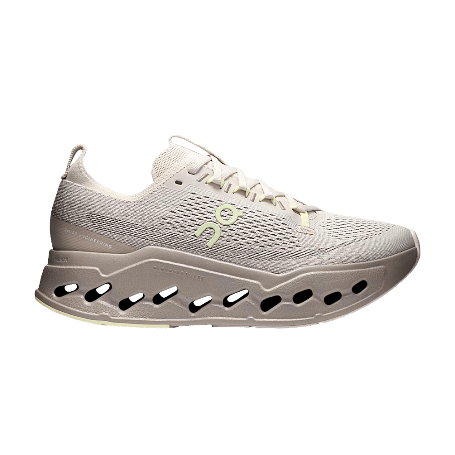 Фото № 1 с приближением к товару «‎ON Women's Cloudsurfer Max Pelican Limelight»
