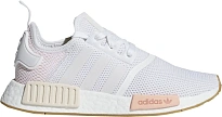 Фото № 1 с приближением к товару «‎adidas NMD R1 Cloud White Clear Orange »