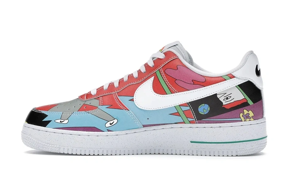 Фото № 6 с приближением к товару «‎Nike Air Force 1 Flyleather Ruohan Wang»