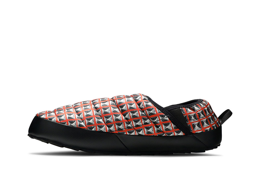 Фото № 4 с приближением к товару «‎Supreme x The North Face Traction Mule Red Studded Print»