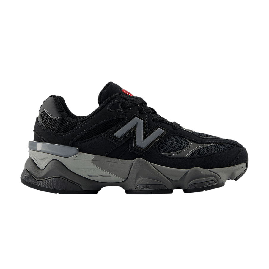 Фото № 1 с приближением к товару «‎New Balance 9060 Little Kid Black Castlerock»