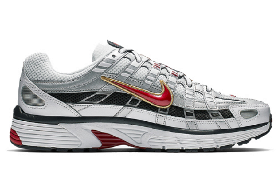 Фото № 2 с приближением к товару «‎Nike P-6000 Running shoes Gold Red»