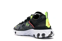 Фото № 6 с приближением к товару «‎Nike React Element 87 Medium Olive Bright Crimson»