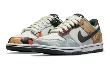 Nike Dunk Low SE "Sail Multi-Camo" (GS) - 4