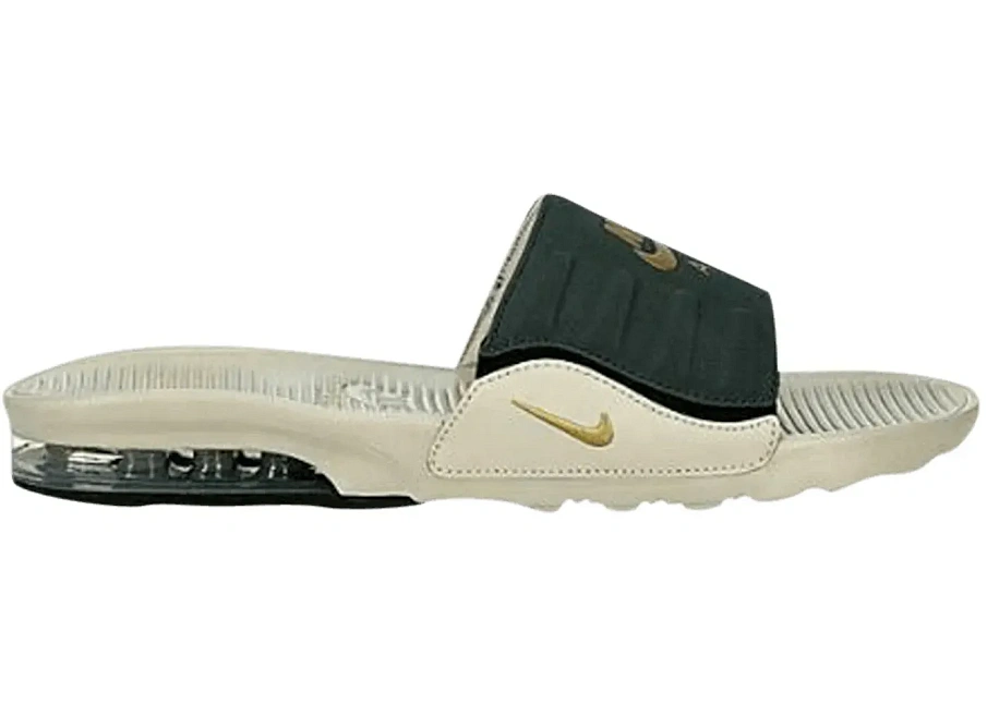 Фото № 1 с приближением к товару «‎Nike Air Max Camden Slide String Metallic Gold»