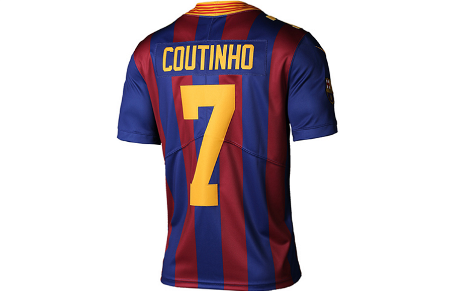Фото № 2 с приближением к товару «‎Nike FC Barcelona Limited Soccer Jersey BlueRed»