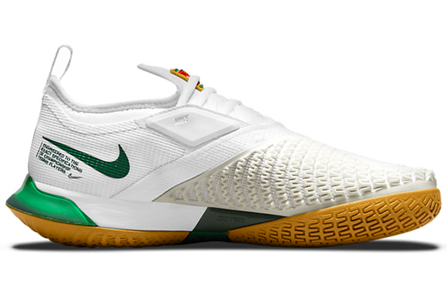 Фото № 2 с приближением к товару «‎Nike Wmns Court React Vapor NXT Tennis Shoes WhiteGreen»
