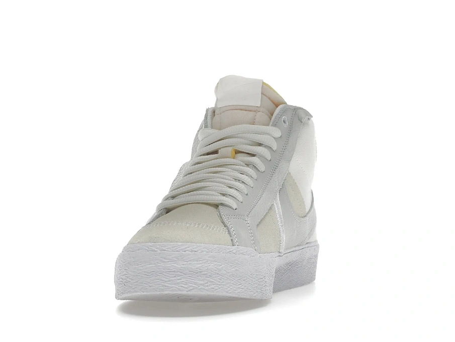 Фото № 2 с приближением к товару «‎Nike SB Blazer Mid Warning Label Summit White»