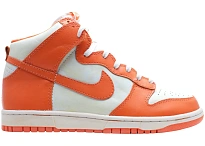 Фото № 1 с приближением к товару «‎Nike Dunk High QK Vintage White Orange Blaze»