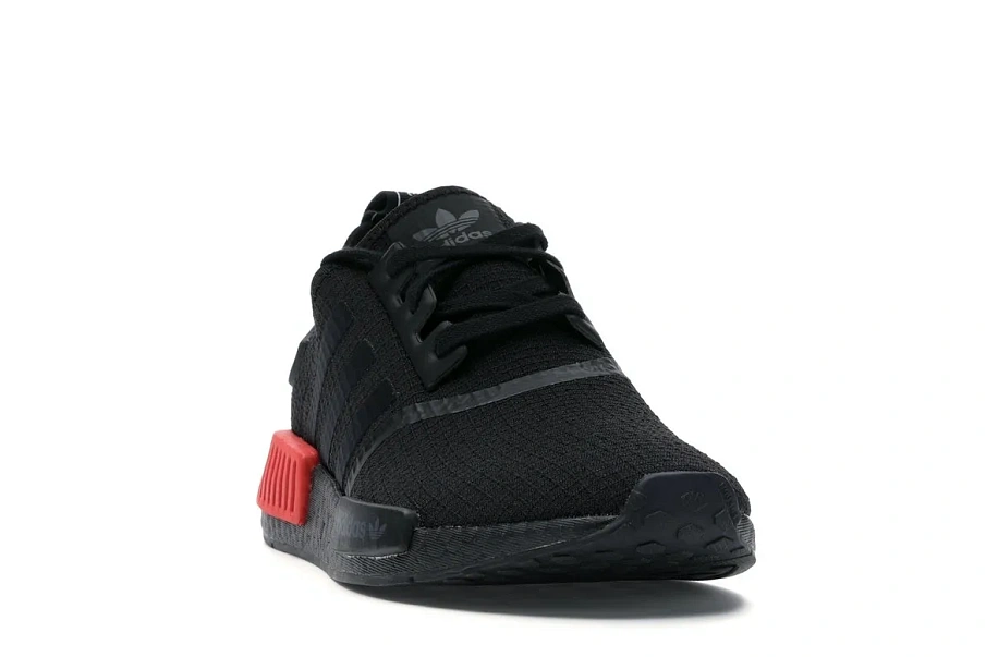 Фото № 2 с приближением к товару «‎adidas NMD R1 Core Black Lush Red»