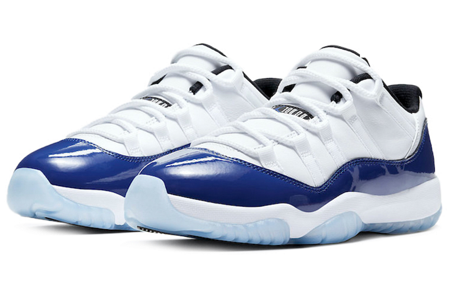 Фото № 3 с приближением к товару «‎Air Jordan 11 Retro Low White Concord (W)»