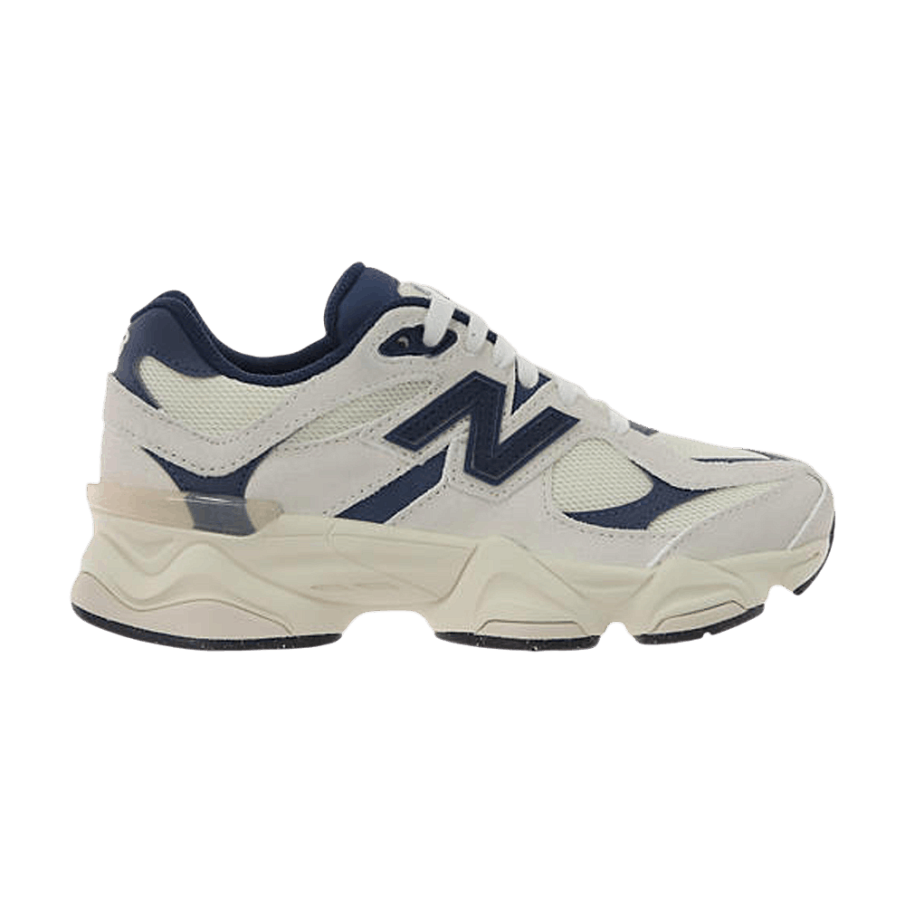 Фото № 1 с приближением к товару «‎New Balance 9060 Big Kid White Navy»