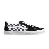 Фото № 1 с приближением к товару «‎Vans Sk8-Low Checkerboard - Black»
