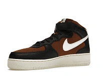 Фото № 4 с приближением к товару «‎Nike Air Force 1 Mid 07 Vintage Off-Noir Pecan»