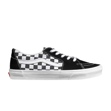 Vans Sk8-Low Checkerboard - Black - 1