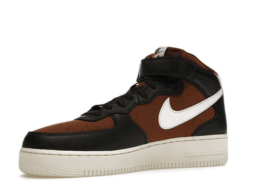 Фото № 4 с приближением к товару «‎Nike Air Force 1 Mid 07 Vintage Off-Noir Pecan»