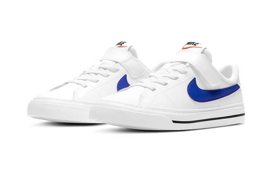 Фото № 3 с приближением к товару «‎Nike Court Legacy PS 'White Game Royal'»