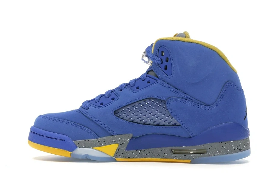 Фото № 5 с приближением к товару «‎Jordan 5 Retro Laney Varsity Royal »